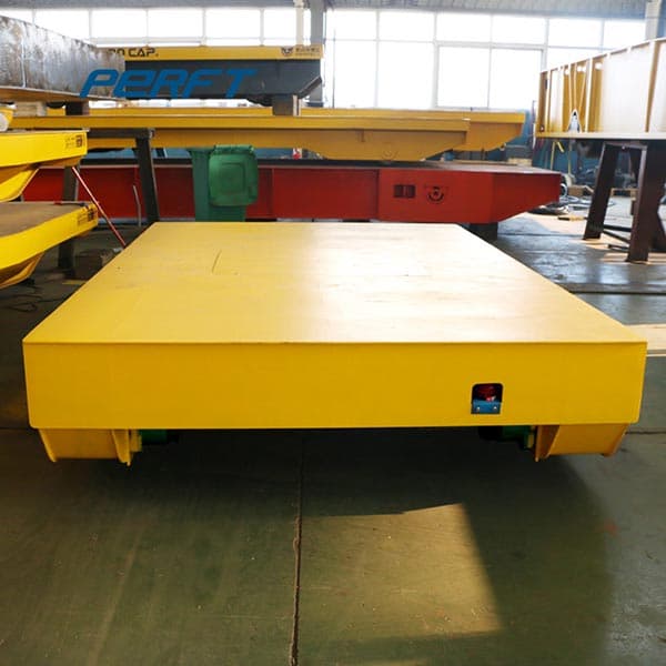 battery operated transfer trolley with all terrain wheels 400 tons